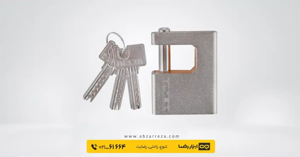 قفل کتابی دلتا مدل B-10070؛ بهترین قفل ضد سرقت کتابی