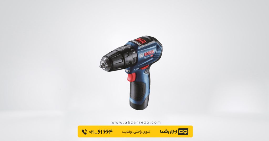 دریل پیچ گوشتی چکشی شارژی بوش 12 ولت مدل GSB 12V-30