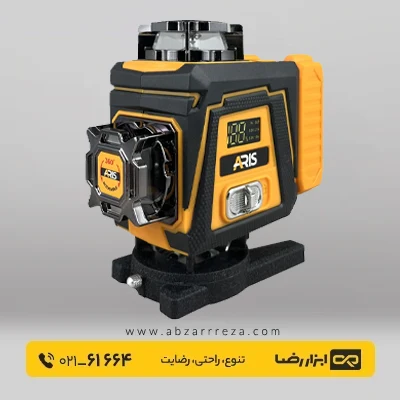 تراز لیزری دیجیتال 16 خط آریس مدل 5120G نور سبز + فیلم معرفی