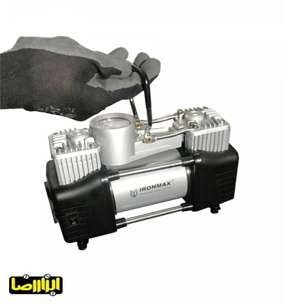 عکس پمپ باد فندکی آیرون مکس دو سیلندر مدل IM-AC55C