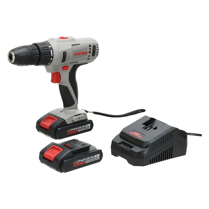 دریل پیچ گوشتی شارژی کرون 18 ولت مدل CT21056