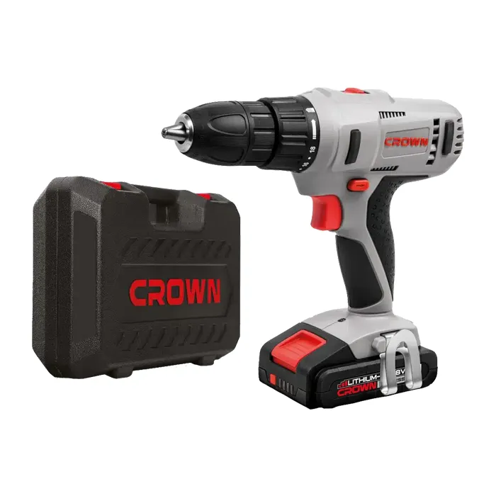 دریل پیچ گوشتی شارژی کرون 18 ولت مدل CT21056