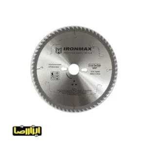 صفحه برش MDF آیرون مکس قطر 230 میلیمتر مدل ‏64T