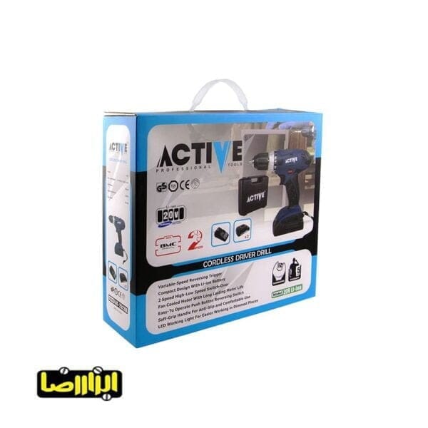 عکس های دریل پیچ گوشتی شارژی اکتیو مدل AC-25220L