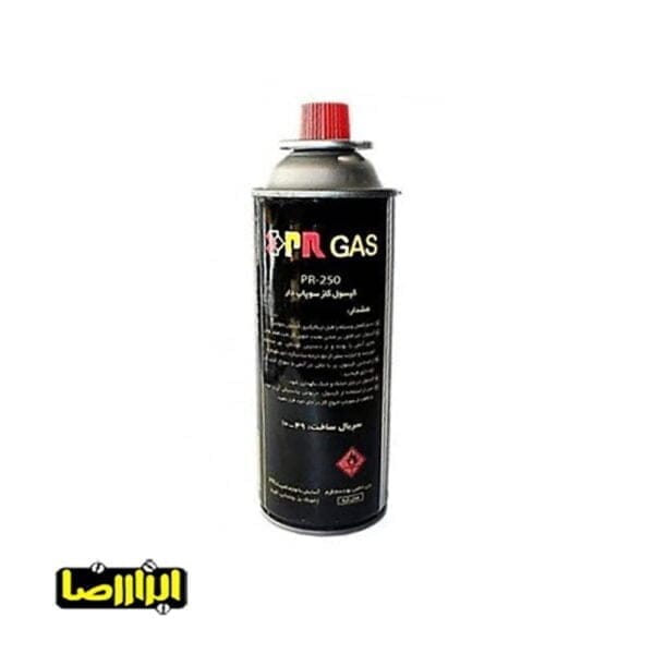 عکس کپسول گاز بوتان سوپاپ دار مدل PR-250