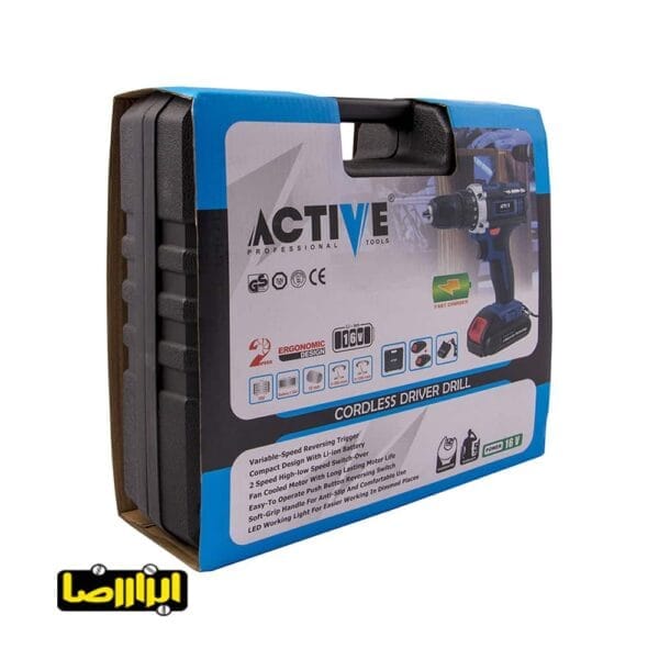 تصاویر دریل پیچ گوشتی شارژی اکتیو مدل AC-3416L