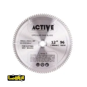تیغ اره الماسه MDF اکتیو 300 میلیمتر 96TCG مدل ‏AC-5930