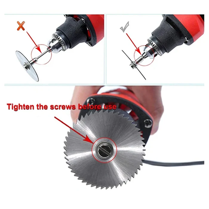 ست 6 عددی صفحه برش سر دریلی