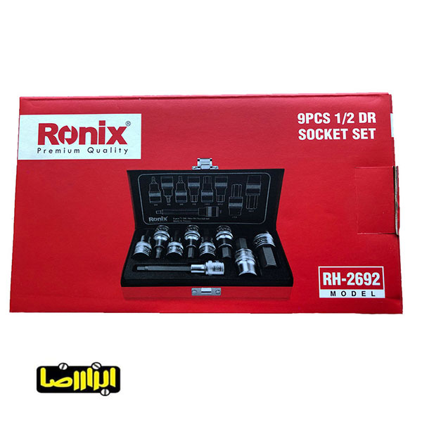 تصویر جعبه بکس 9 پارچه رونیکس مدل RH-2692