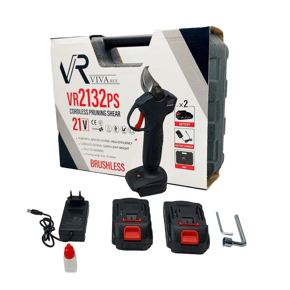 قیچی باغبانی شارژی ویوارکس 20 ولت مدل VR2132PS