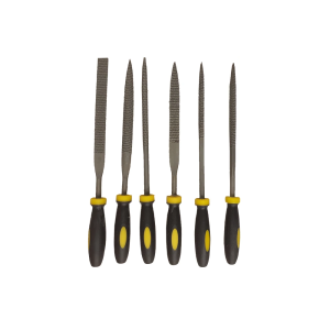 عکس ست 6 عددی سوهان زرگری چوب