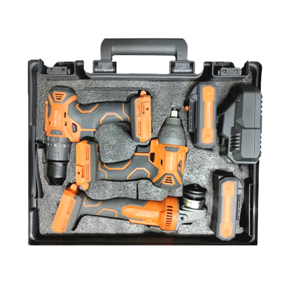 کیت 3 دستگاه شارژی آنکور مدل E.A.W