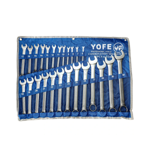 عکس ست 25 عددی آچار یک سر رینگی یوف مدل YOFE-25