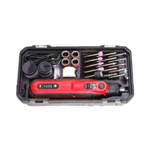 عکس ست 102 پارچه فرز مینیاتوری شارژی توسن 3.6 ولت مدل 9302