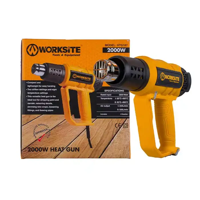 سشوار صنعتی ورک سایت 2000 وات مدل HTG185