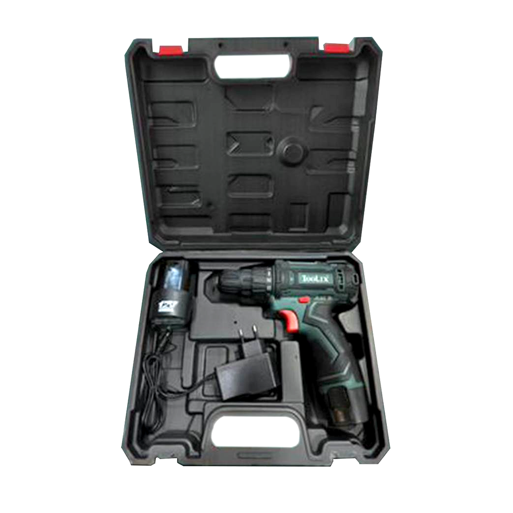 پیچ گوشتی شارژی تولیکس 12 ولت مدل TX-2412BM دو باتری