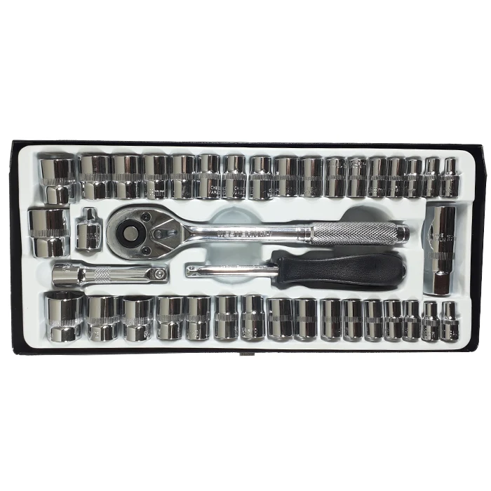 جعبه بکس وسترن 40 پارچه درایو 1/4 و 3/8 اینچ