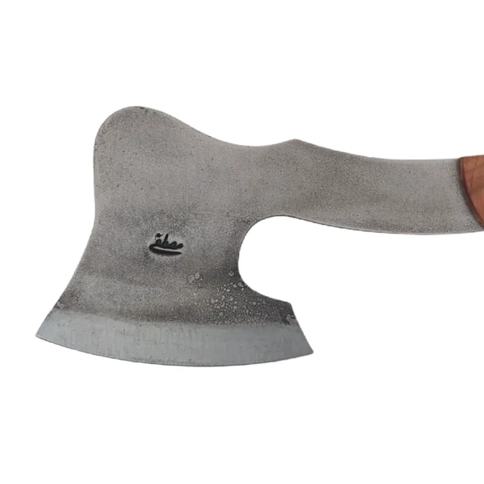 تبر 700 گرمی فولادی دسته چوبی