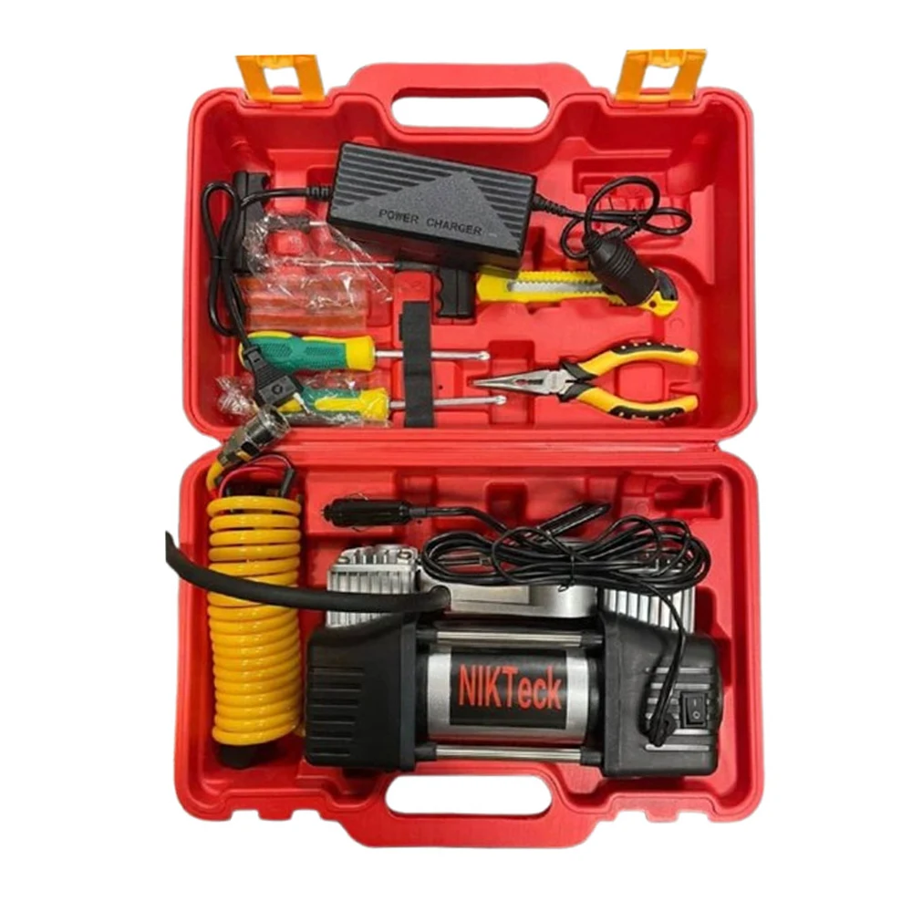 پمپ باد فندکی نیک تک دو سیلندر