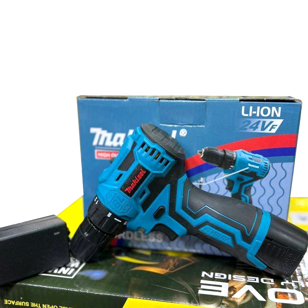 دریل پیچ گوشتی شارژی براشلس ماکسیل 24 ولت مدل 24VF