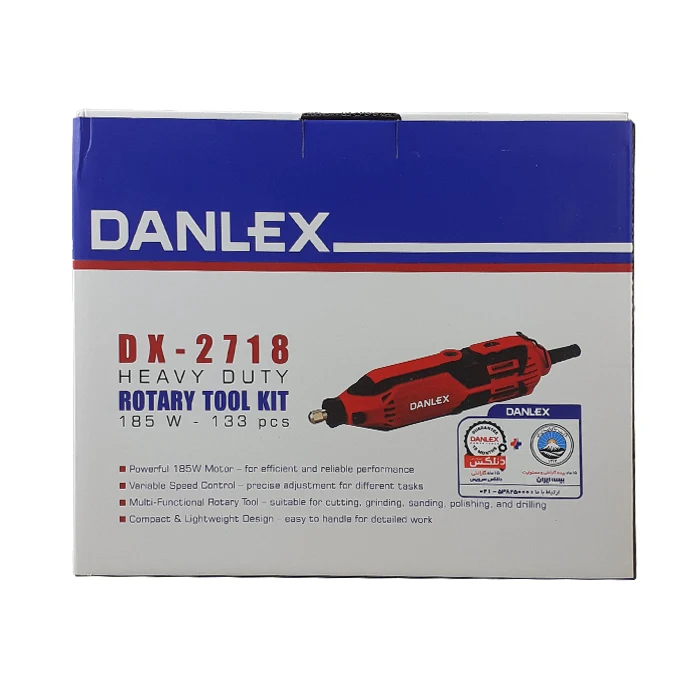 ست 133 پارچه فرز مینیاتوری دنلکس 185 وات مدل DX-2781