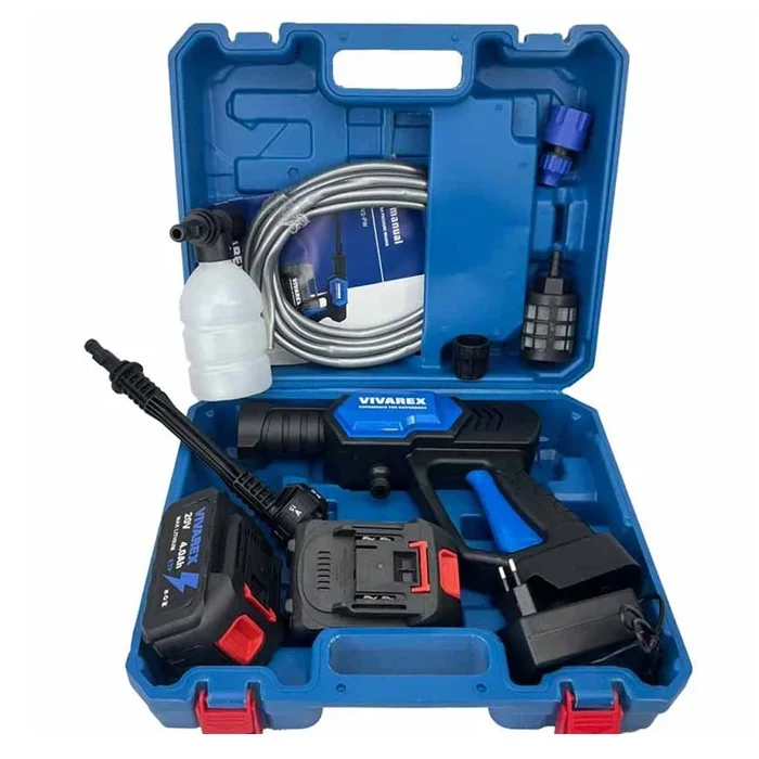 کارواش شارژی ویوارکس 25 بار مدل VR2425V2-PW دو باتری
