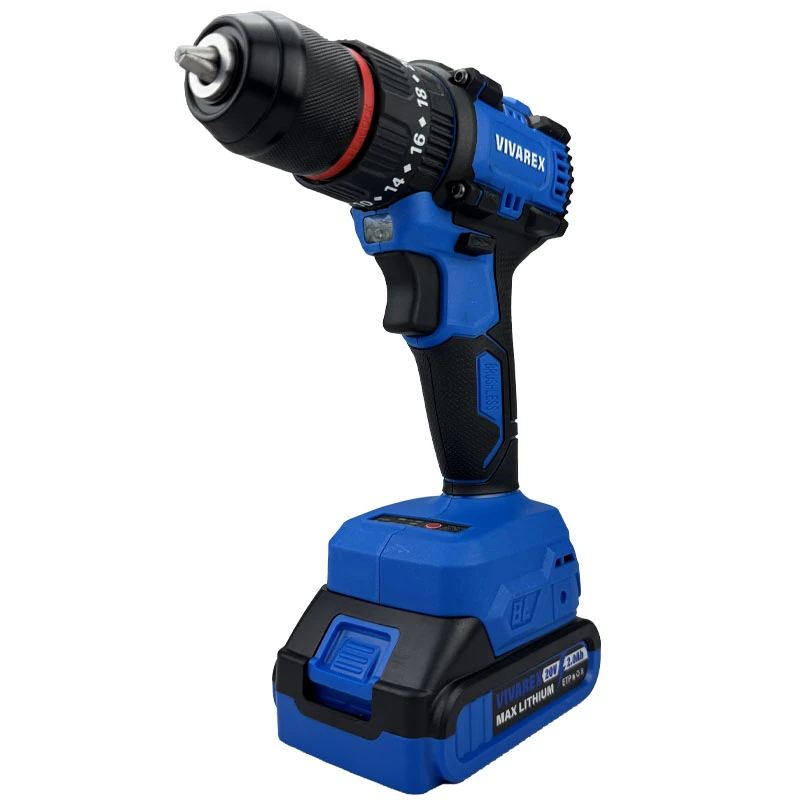 دریل پیچ گوشتی چکشی شارژی براشلس ویوارکس 20 ولت مدل VR2010-BLX