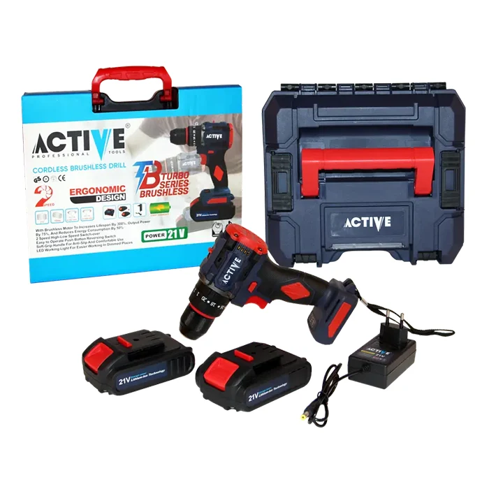 دریل پیچ گوشتی شارژی اکتیو 21 ولت مدل AC-3121BL