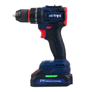دریل پیچ گوشتی چکشی شارژی براشلس اکتیو 21 ولت مدل AC-3221BL